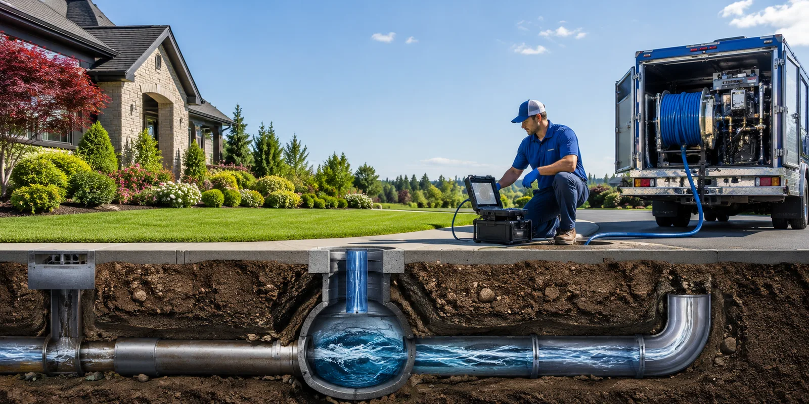 Drainage restoration information for Commodore, PA